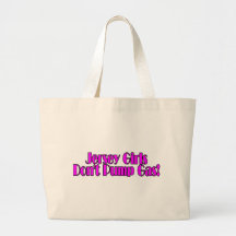 jersey girl canvas bags
