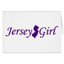 Jersey Girl Greeting Card