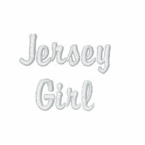 Jersey Girl embroidered shirts