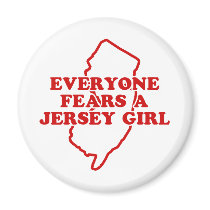 Jersey Girl magnets by magarmor Jersey Girl magnets