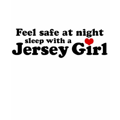 Jersey Girl T-shirt by magarmor