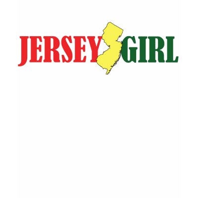 Jersey Girl Tee Shirt by shinygrape