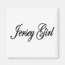 Jersey Girls Fridge Magnet