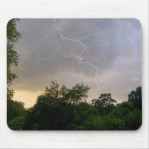 Jersey Lightning Storm mousepads