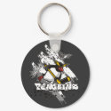 Jersey Penguins Graffiti Key Chain keychains