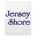 Jersey Shore blue Personalized Letterhead