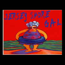 JERSEY SHORE GAL postcards