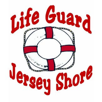 Jersey Shore Life Guard shirt