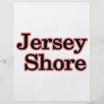 Jersey Shore Personalized Flyer