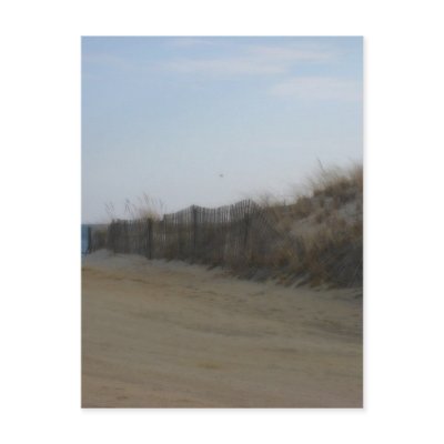 Jersey Shore * Softened Beach Postcards