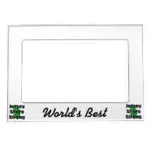 Jersey Shore Strong.png Frame Magnet