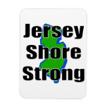 Jersey Shore Strong.png Rectangular Magnets