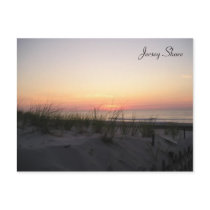 Jersey Shore Sunrise Postcard by Beanie80 Jersey Shore Sunrise Postcard