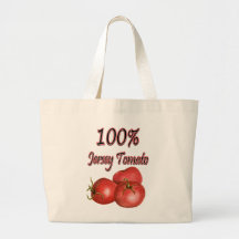 Jersey Tomatoes 100% Canvas Bags