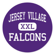 Jersey Village - Falcons - High - Houston Texas stickers by customteamsportswear Jersey Village - Falcons - High - Houston Texas stickers