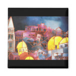 Jerusalem At Night magnets