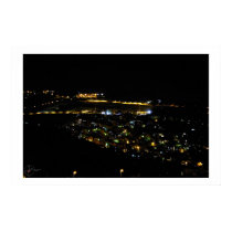 Jerusalem at night posters