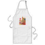 Jerusalem City Colorful Art Apron
