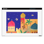 Jerusalem City Colorful Art Decal For Laptop