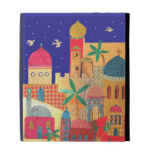 Jerusalem City Colorful Art iPad Cases