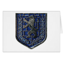 Jerusalem Crest Blue cards
