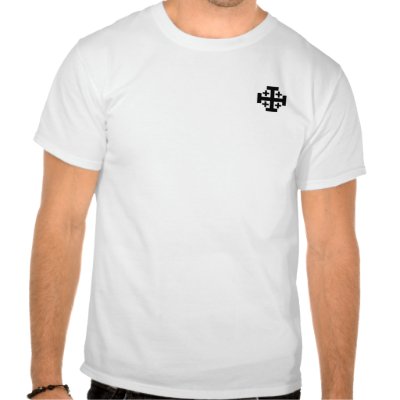 Jerusalem Cross T Shirts by