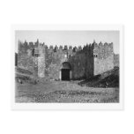 Jerusalem Damascus Gate Vintage 1870 Photo Post Card