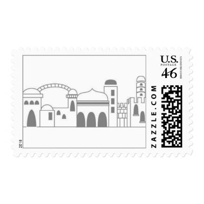 Jerusalem Gray Stamps