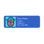 Jerusalem Hamsa Return Address Label labels
