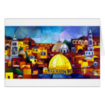 JERUSALEM HEART GREETING CARD