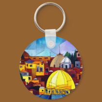 JERUSALEM HEART keychains