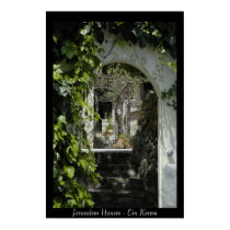 Jerusalem Houses - Ein Kerem posters