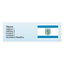 Jerusalem, Israel Business Card Template