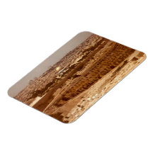 Jerusalem of Gold Premium Magnet