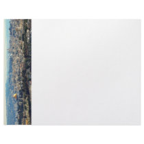 Jerusalem , Old and New, Panoramic stationary Letterhead