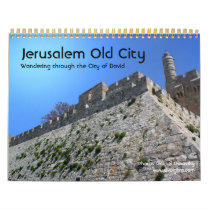 Jerusalem Old City calendars