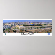 Jerusalem Panoramic Poster