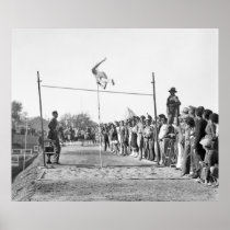Jerusalem Pole Vault, 1930s Print