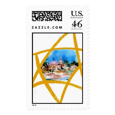 Jerusalem Stamps by dfscom