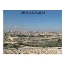 Jerusalem postcard