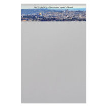 Jerusalem stationary custom stationery