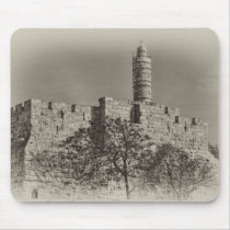 Jerusalem Tower of David mousepads