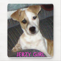 Jerzy-cute-pose, JERZY GIRL mousepads