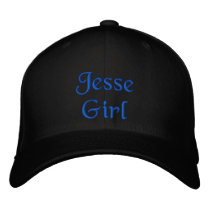 Jesse Girl embroidered hats