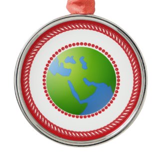 Jesse Globe Ornament ornament