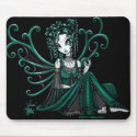 "Jesse" Green Fairy Mousepad by mykajelina "Jesse" Green Fairy Mousepad
