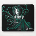 "Jesse" Green Fairy Mousepad by mykajelina "Jesse" Green Fairy Mousepad