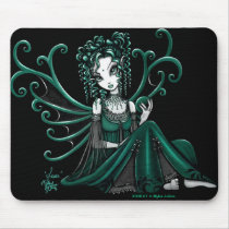 "Jesse" Green Fairy Mousepad by mykajelina "Jesse" Green Fairy Mousepad