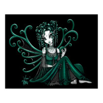 "Jesse" Green Fairy Poster posters