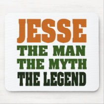 Jesse - the Man, the Myth, the Legend! mousepads